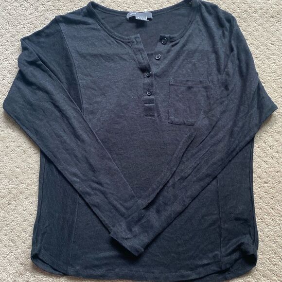 Vince. Linen sweater. S/P. - Picture 1 of 4